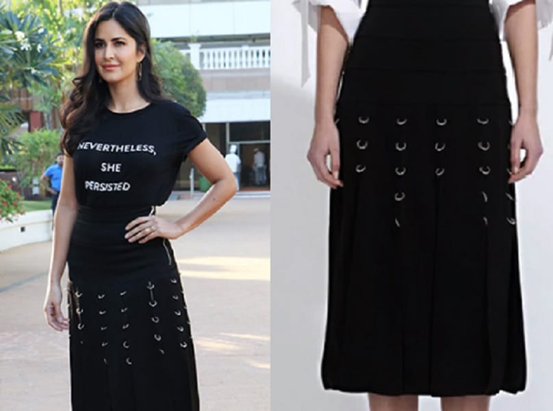 Tiger Zinda Hai actress Katrina Kaif 1.5 lakh rupees black dress fail to impress everyone 