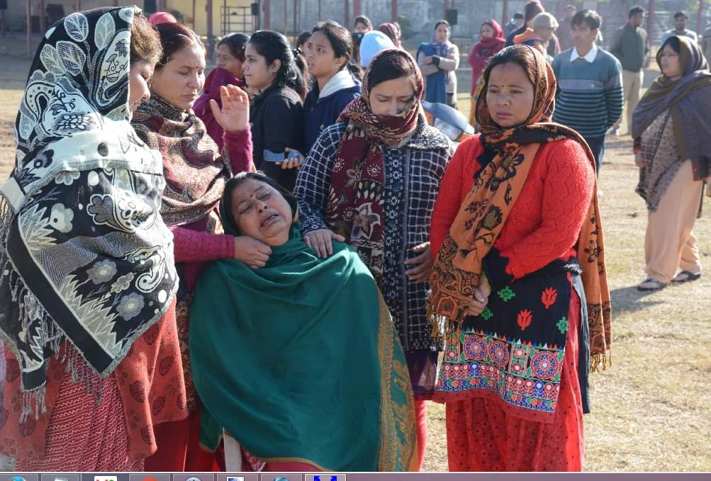 emotional photos of dehradun sant nirakari satsang bhavan murder case