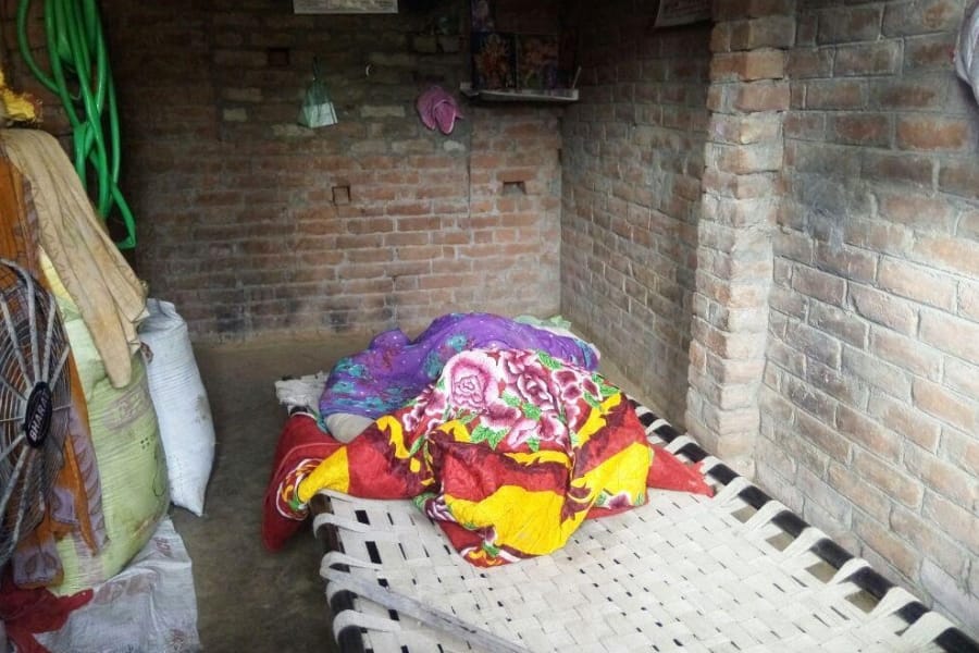 man murdered his wife in sarojini nagar in Lucknow.