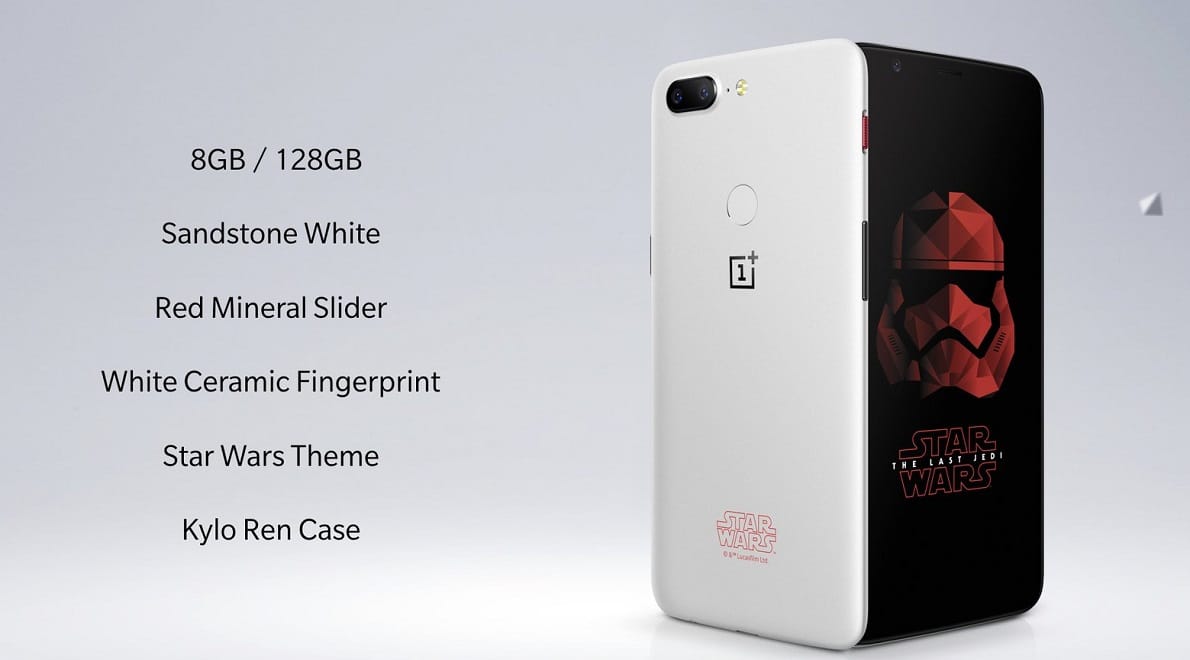 OnePlus 5T Star Wars Limited Edition Launched in India, Know Price and Specifications