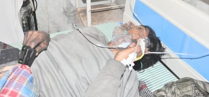one person died and five injured due to petrol gas 