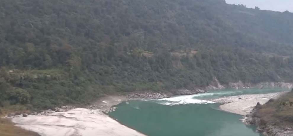India tensed for siang river pollution issue