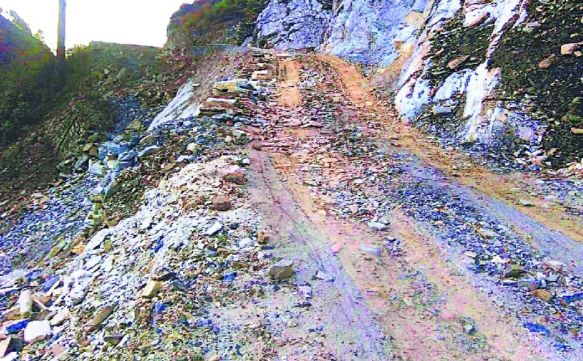 Department removes debris in half