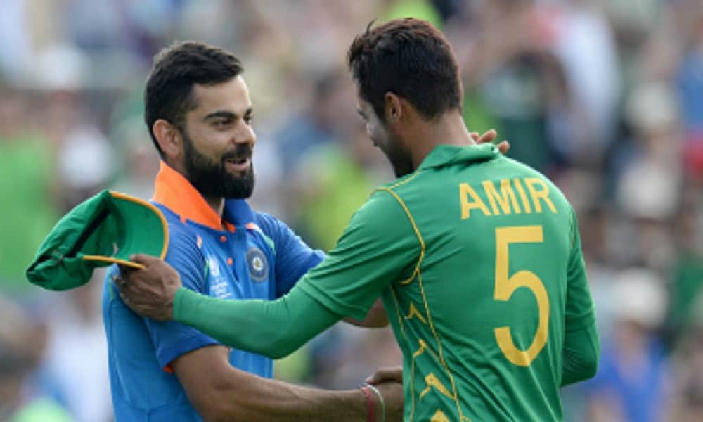 Pakistan bowler Mohammad Aamer wishes Virat Kohli on his new innings