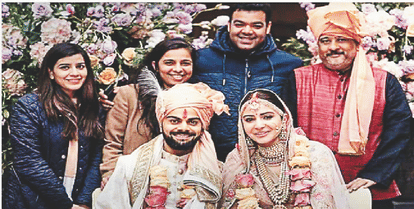 Virat Anushka marriage related story has also come in front