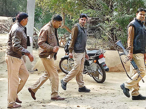 Police raid, accused absconding