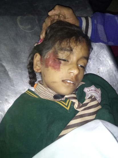 girl died under the boundary wall collapse