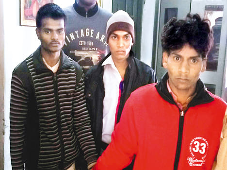 Three robbers arrested in trains