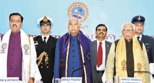 President remembers Allahabad with a sense of humor