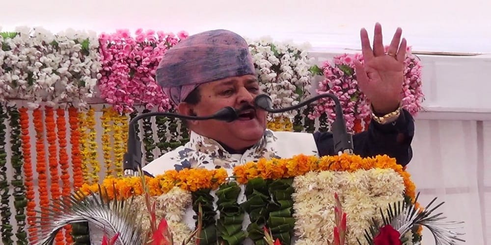 RAJASTHAN's BJP MLA said about his own government minister