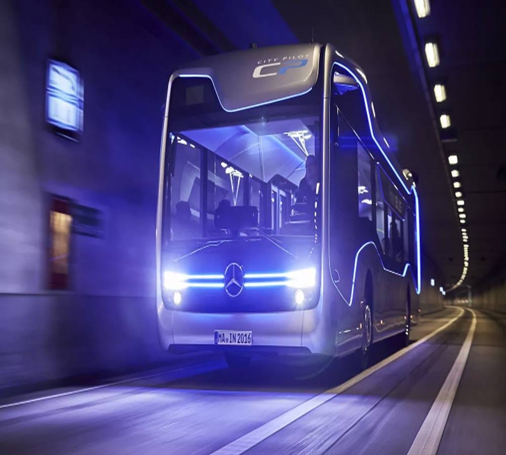 Want you ride a bus without a driver here it is