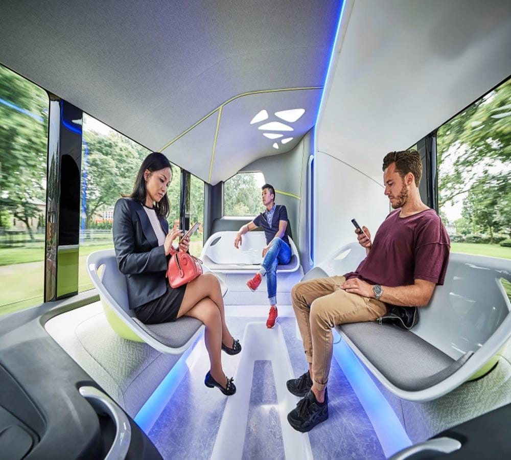 Want you ride a bus without a driver here it is