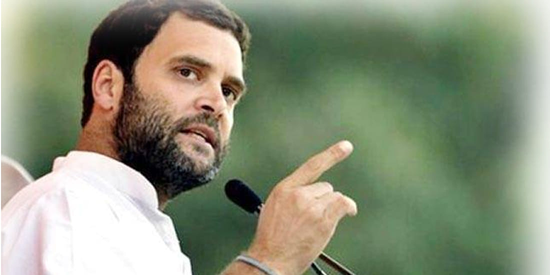 Deputy Chief Minister charged with good wishes on Rahul Gandhi