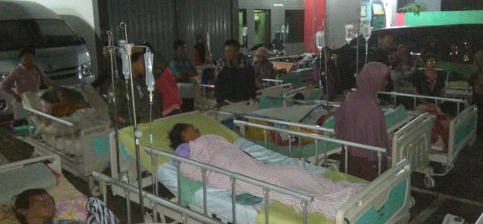 Indonesia's capital and many area shrieked by 6.5 earthquake