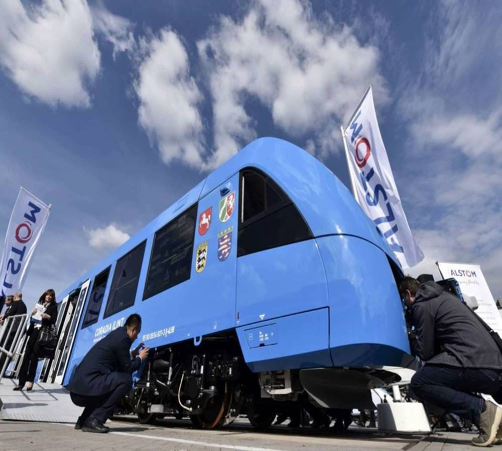 germany rolled out  first hydrogen train