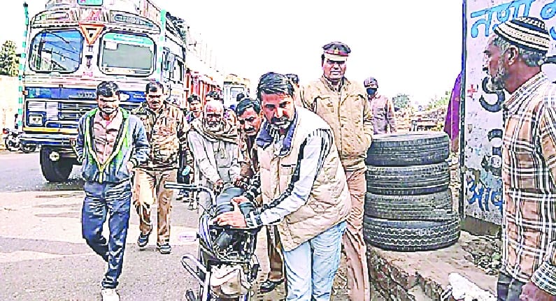 Father-son's death in accident
