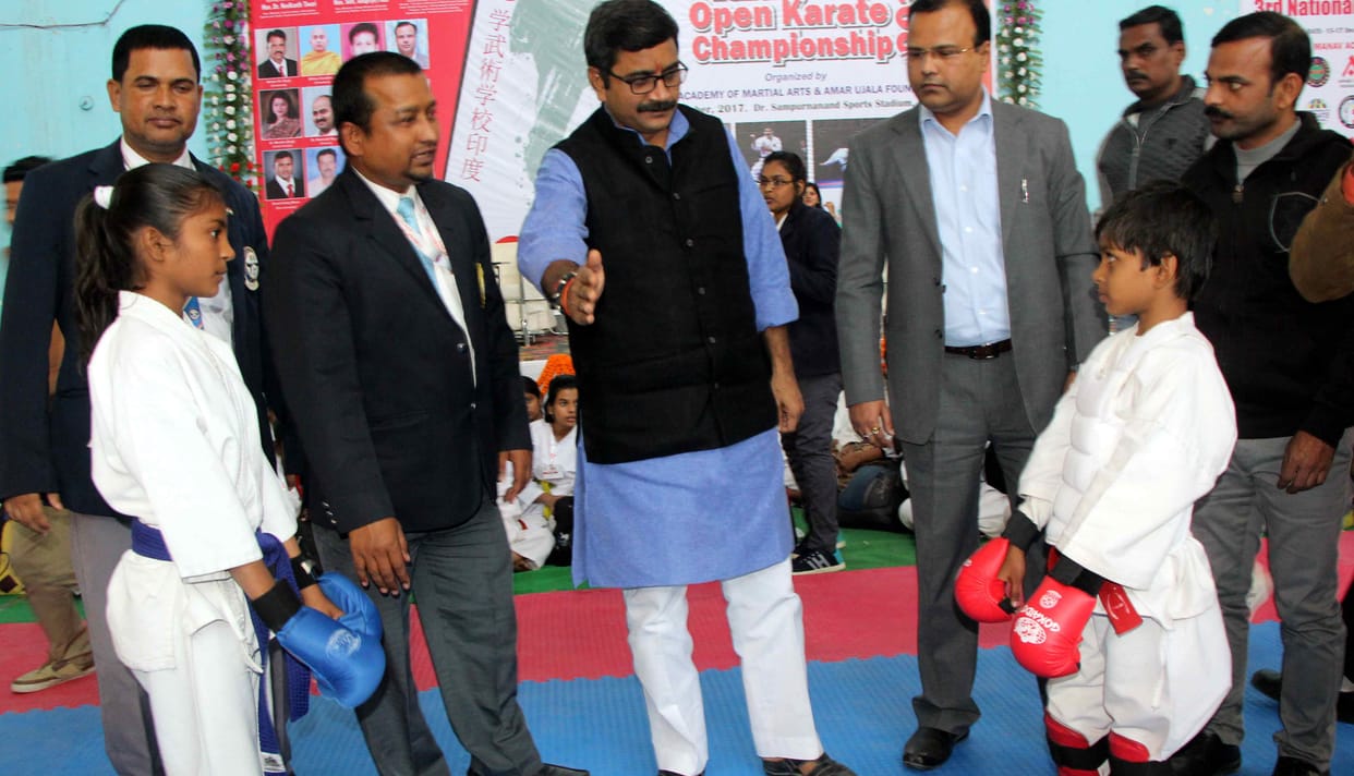 National karate tournament second day in varanasi