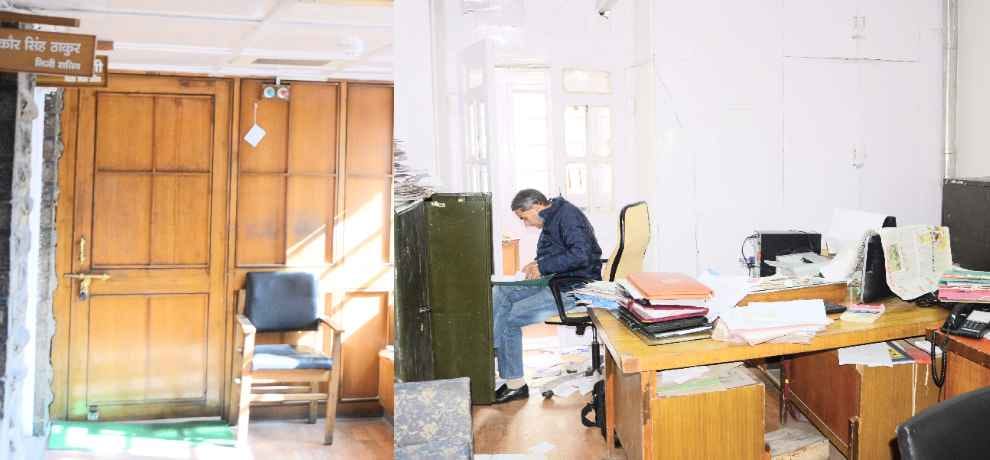 secretariat himachal pradesh government locks on ministers offices