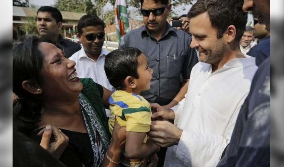 know why handsome rahul gandhi called her 107 year old female fan and what he talked