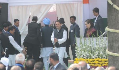 Many challenges to the party in front of congress president Rahul Gandhi