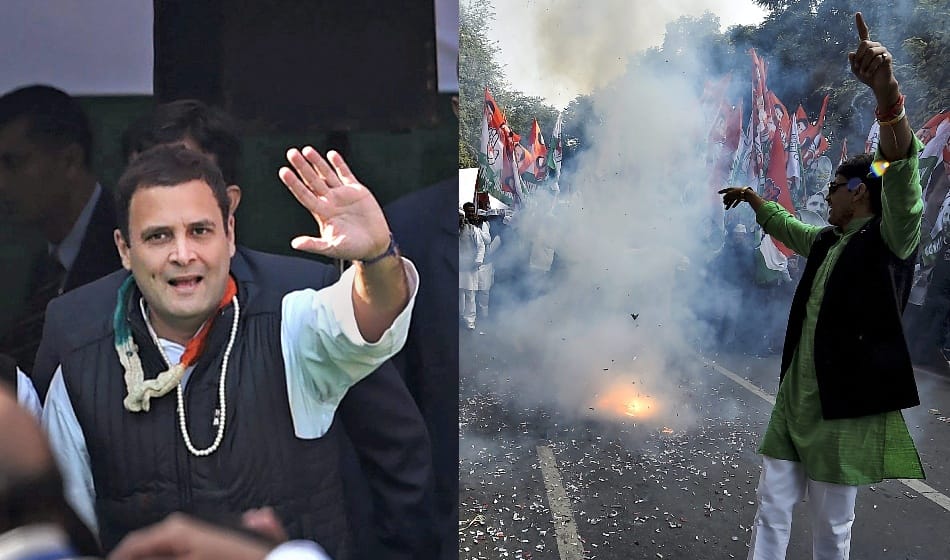 due to firecrackers sonia gandhi got 8disturbed in delivering speech