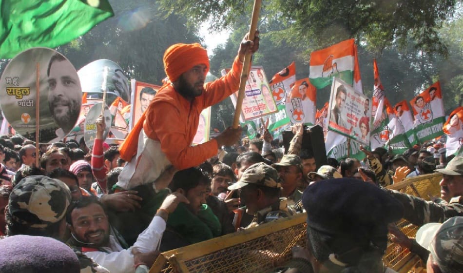 at rahul gandhi's coronation, nobody was interested in the speeches