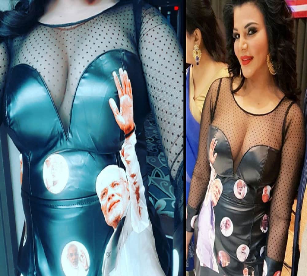 rakhi sawant introduces her grooms to pm modi on instagram 