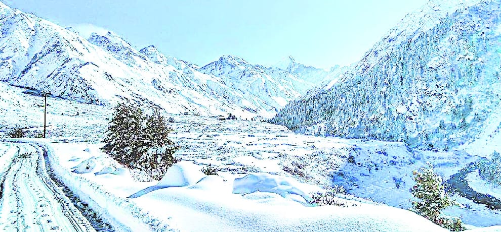 भरमौर, खज्जियार व तीसा सहित जोत की पहाड़ियां बर्फबारी से सरोबार