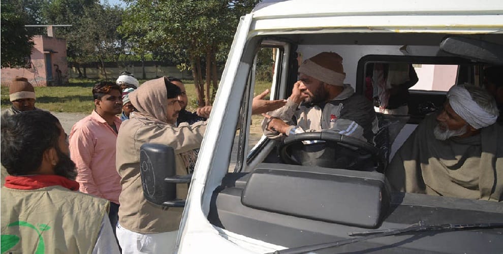 Demand of two thousand bribe for carrying corpses home, ruckus