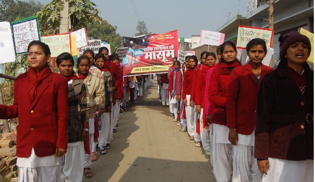 इंसेफेलाइटिस के खात्मे को गूंजा इंकलाब