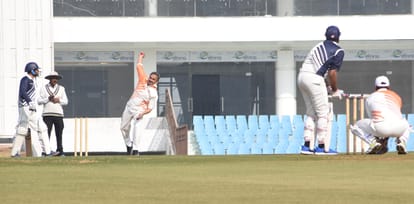 light moments of a cricket match between IAS and IPS.