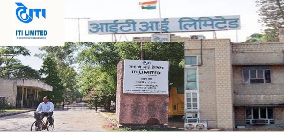 vacancy in ITI Ltd for medical officer post, selection on the basis of interview