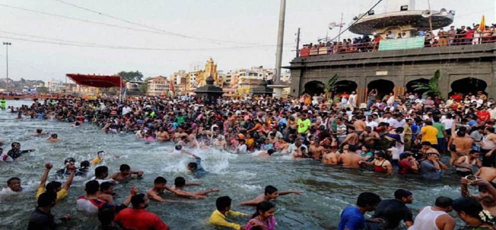 Maha Kumbh Mela 2018 in Kurukshetra of Haryana on 5 December