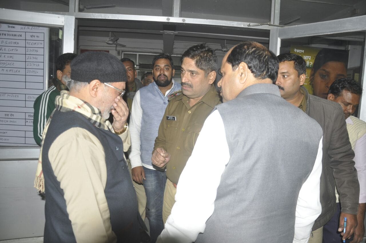 Ex BJP MLA son murdered in hazratganj in Lucknow.