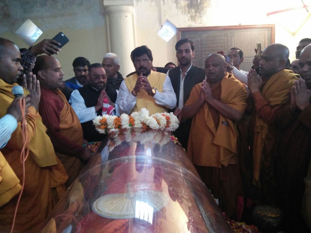 crimation of pragyanand in shrawasti 