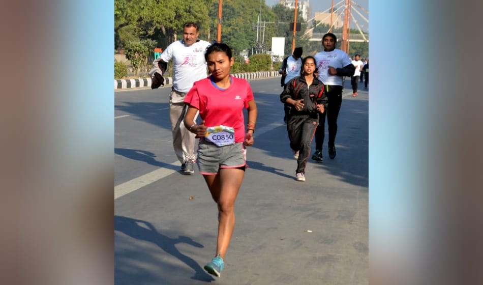 people took part in 'run for laadli'