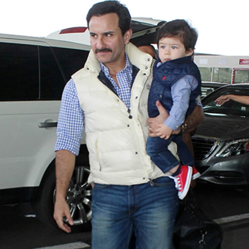 Taimur leaves for Pataudi to celebrate his first birthday with Dad Saif and mom Kareena Kapoor khan