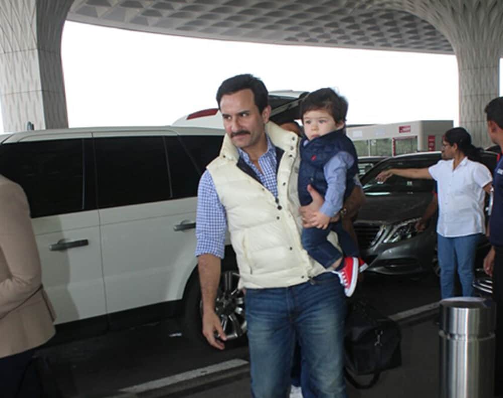 Taimur leaves for Pataudi to celebrate his first birthday with Dad Saif and mom Kareena Kapoor khan