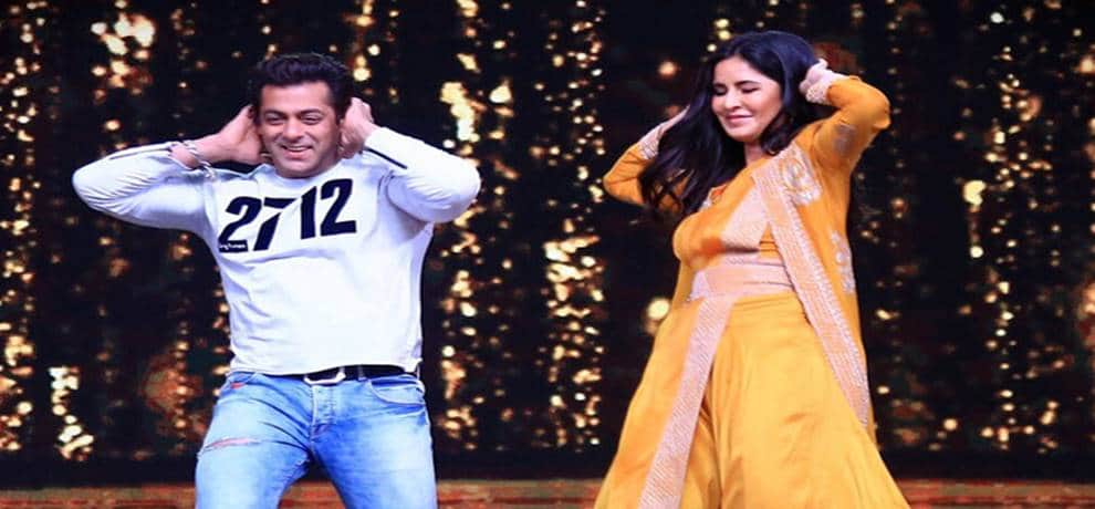 Salman Khan and Katrina Kaif set the stage on fire on the sets of Dance India Dance