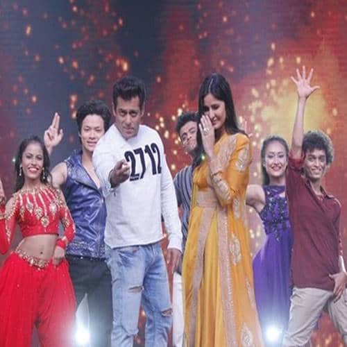Salman Khan and Katrina Kaif set the stage on fire on the sets of Dance India Dance