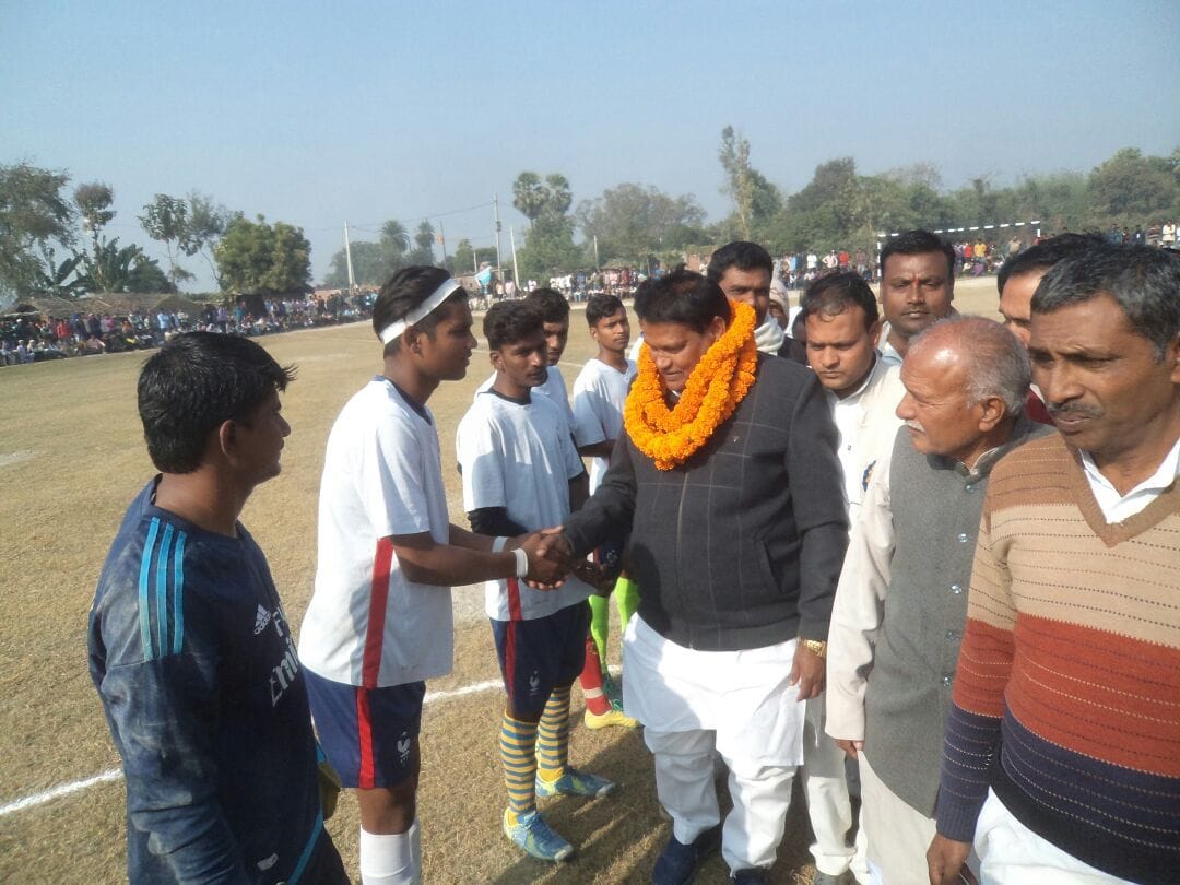 ajamgarh defeated munger in football