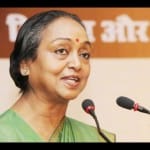 former Lok Sabha speaker Meira Kumar