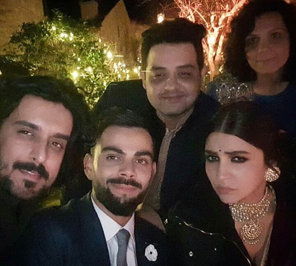 virat kohli and anushka sharma other photos viral during on wedding ceremony