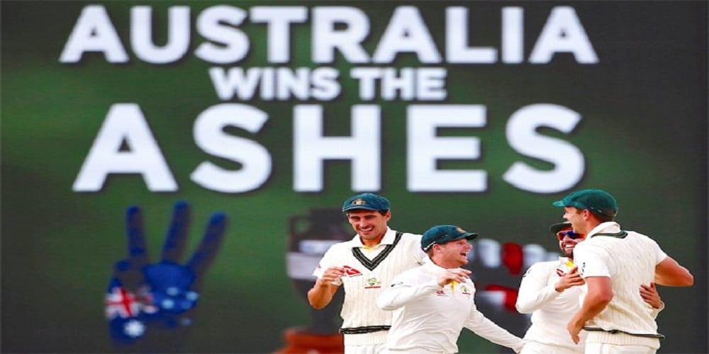 australia beat englant by an inning and 41 runs in perth test