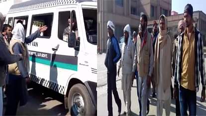 POSTMORTEM VAN DRIVER TAKING BRIBE TO CARRY DEADBODIES IN BAGPAT
