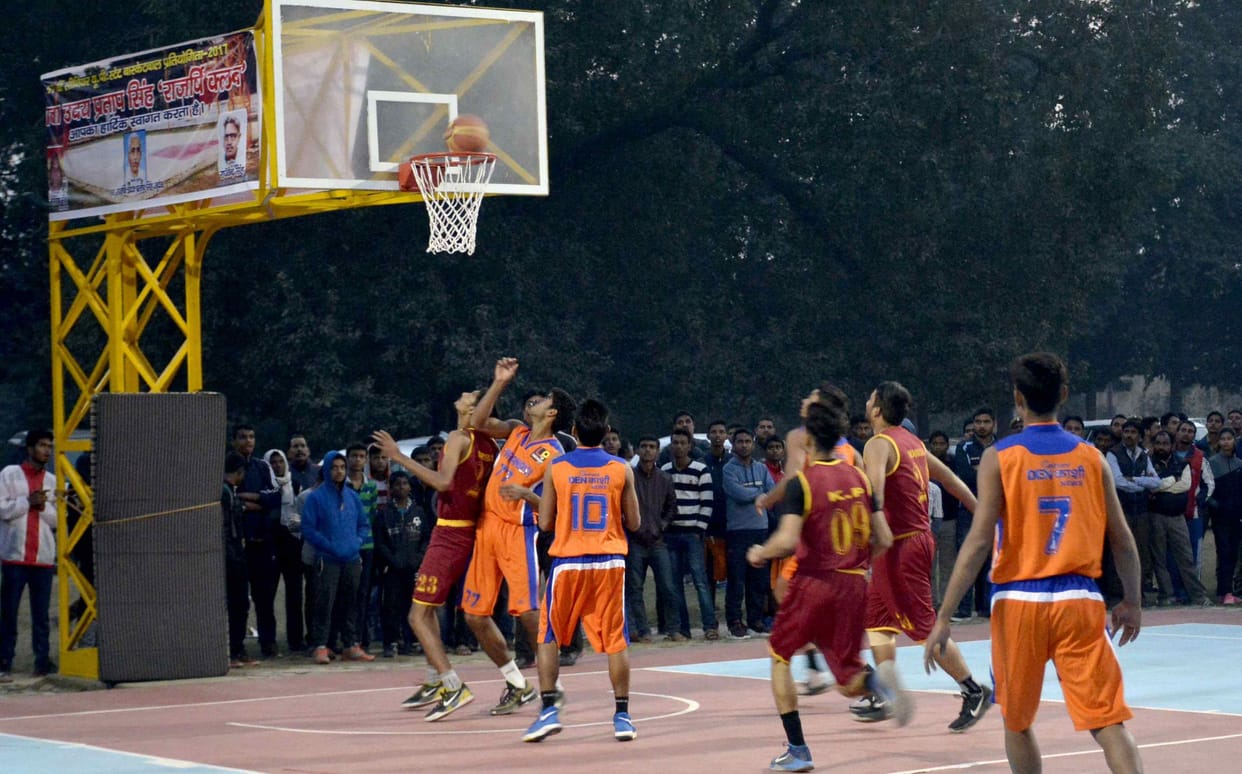 varanasi win first match of up state basketball champioship