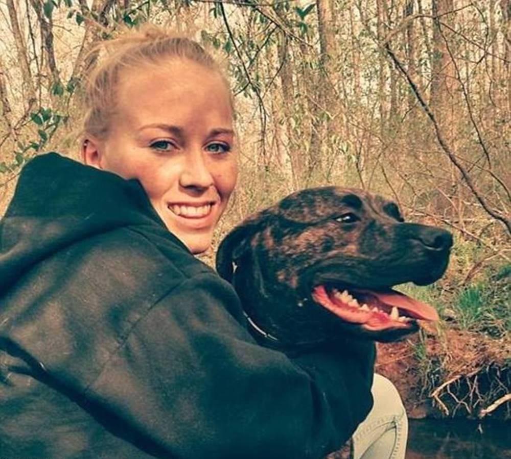 The twenty two year old girl was killed by her own dogs