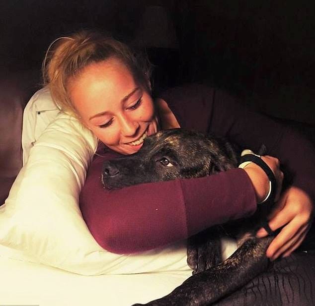 The twenty two year old girl was killed by her own dogs