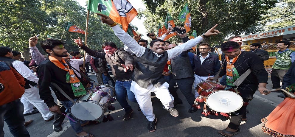 BJP wins in Gujrat and himachal pradesh assembly elections