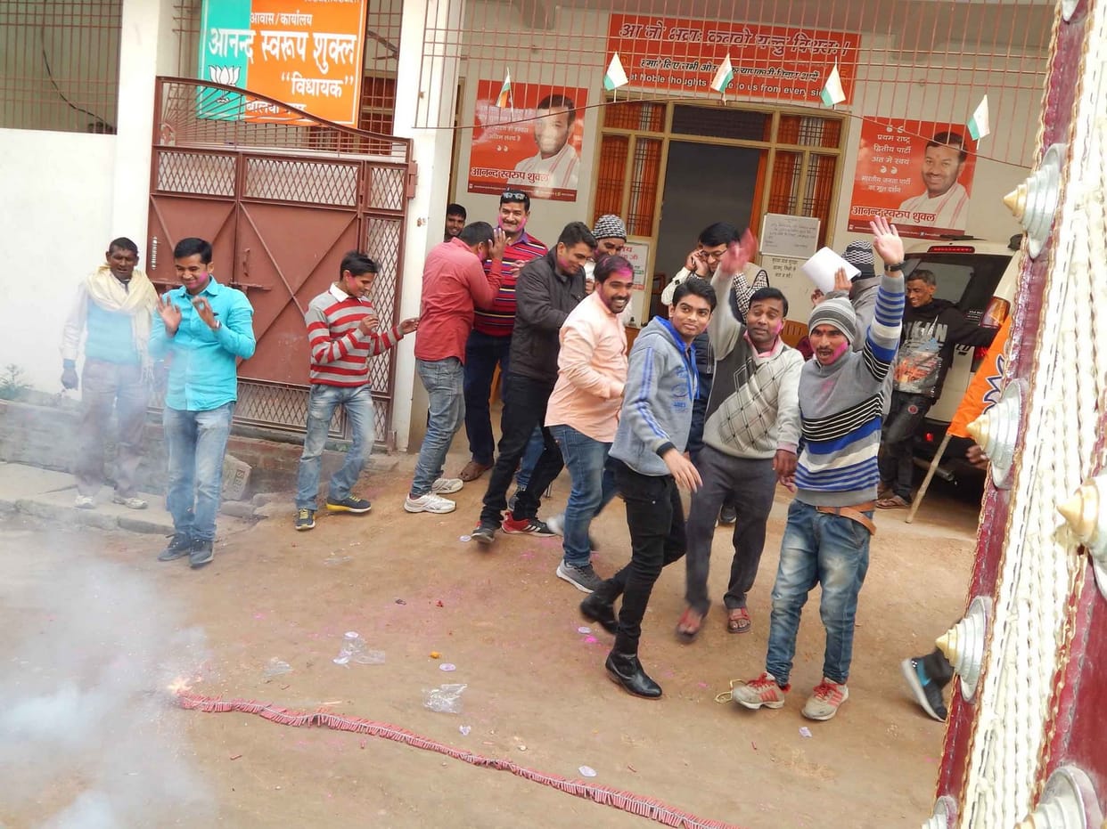 BJP wins over victory in two states